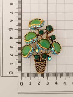 Śliczny bukiet zielona kolorystyka - 2