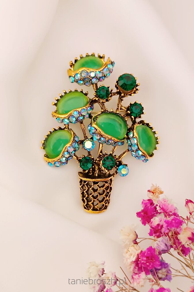 Śliczny bukiet zielona kolorystyka