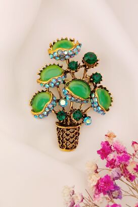 Śliczny bukiet zielona kolorystyka