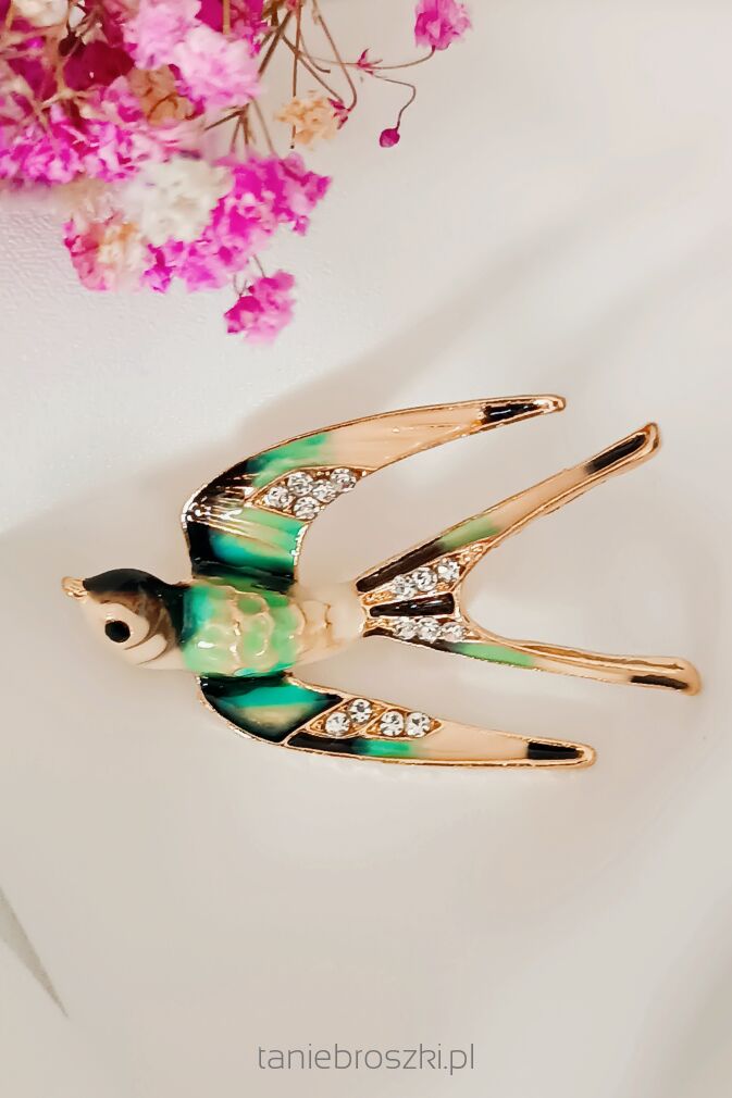 Super broszka jaskółka