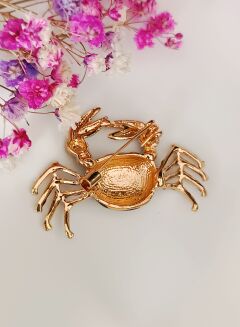 Śliczny brązowy krab - 3