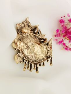 Piękne duże oko w stylu retro - 3