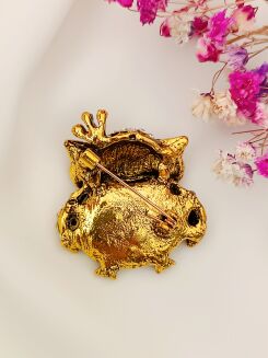 Piękna granatowa sowa - 3