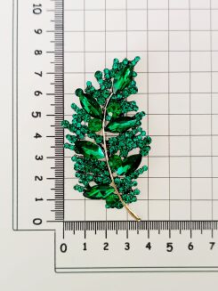 Zielone pióro/liść - 3