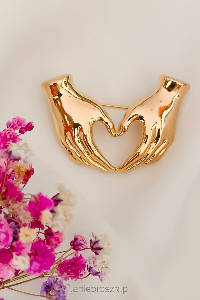 Rączki w kształcie serduszka