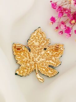 Śliczny niebieski liść - 3