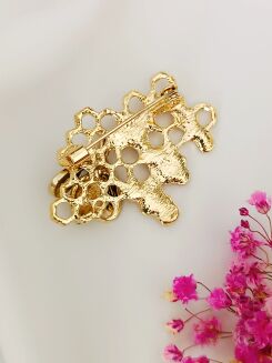 Super pszczoła na plastrze miodu - 4