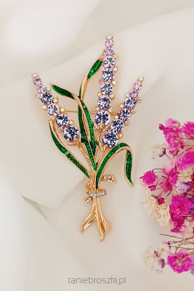 Kwiaty w kolorze liliowym