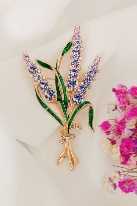 Kwiaty w kolorze liliowym