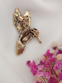 Kolorowy koliberek z cyrkoniami - 3