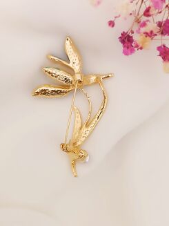 Śliczny niebieski perłowy kwiat - 3