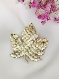 Liść w kolorze różowo fioletowym - 3