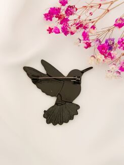 Koliberek w cudnej kolorystyce. Jak malowany witraż. - 3