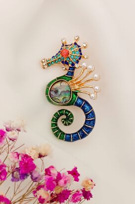 Kolorowy konik morski