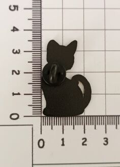 Kolorowy pin kot - 3