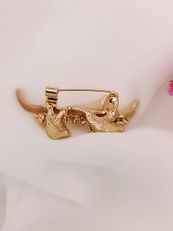 Delikatna kobieca broszka - 4