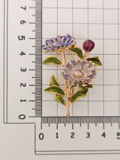 Bukiet fioletowe kwiaty - 2