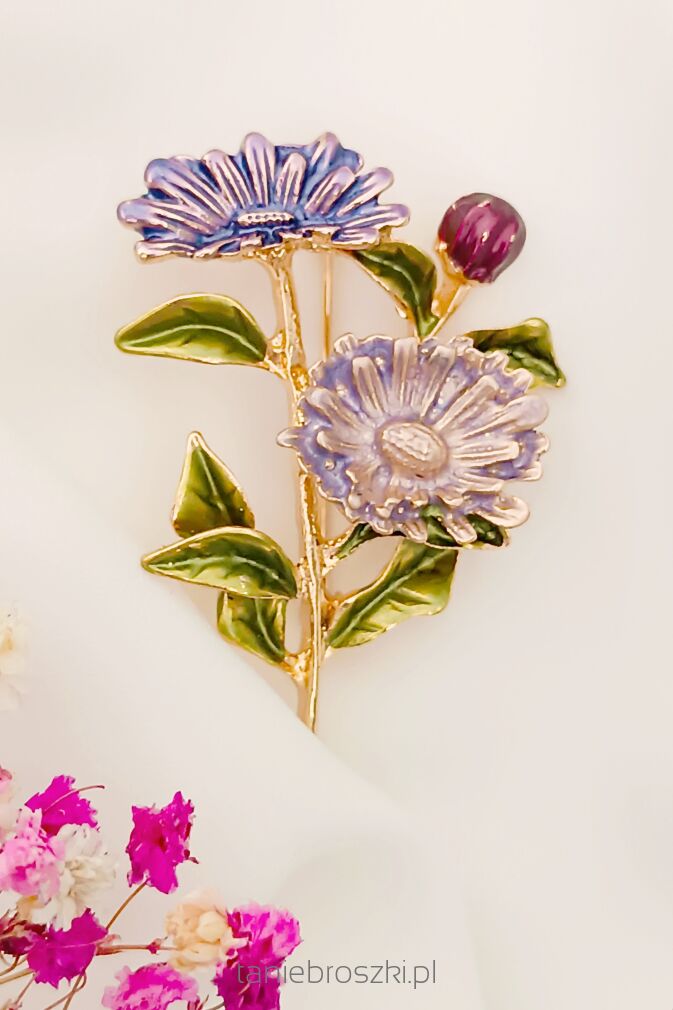 Bukiet fioletowe kwiaty