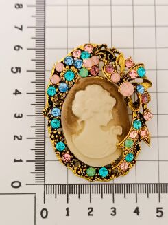 Broszka w stylu retro/vintage - 2