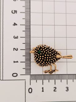 Metalowy maleńki ptaszek - 2