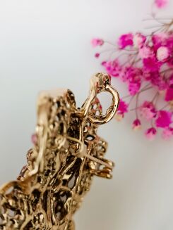 Cudna duża przestrzenna broszka - 3