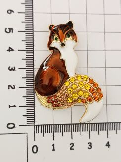 Ciemno brązowy lisek - 2