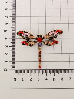 Kolorowa ważka z ruchomą częścią - 2